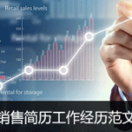 销售简历工作经历范文