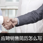 应届生应聘销售简历怎么写